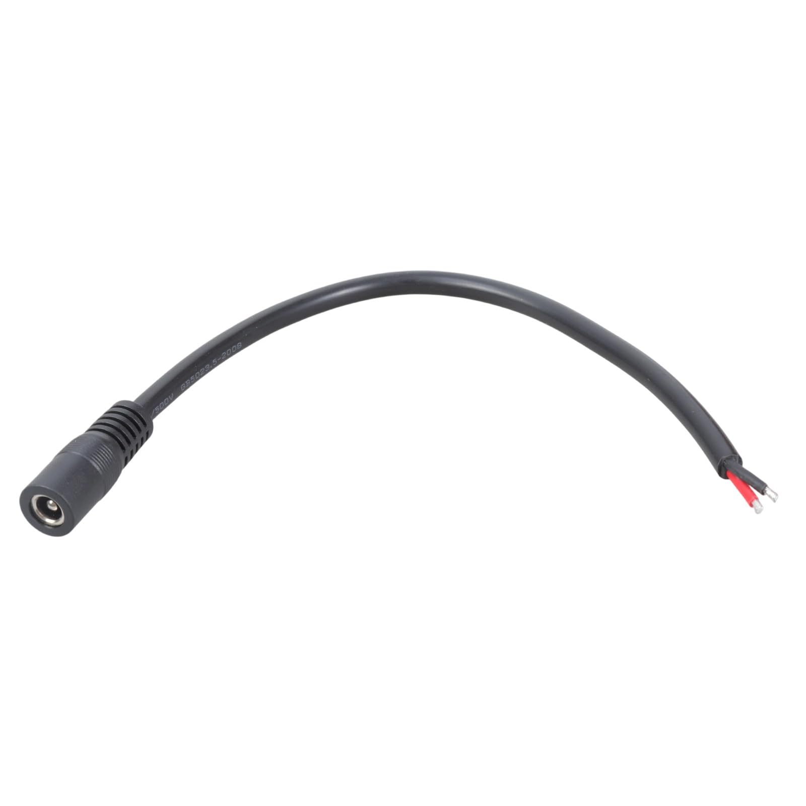 Sisyeuo Women's 25Cm Dc5.5x2.5mm Barrels Power Cord / 100Cm 16Awg High Current Capacity For Led Strips Cctv Systems Repair Cctv Camera Power Supply Cable
