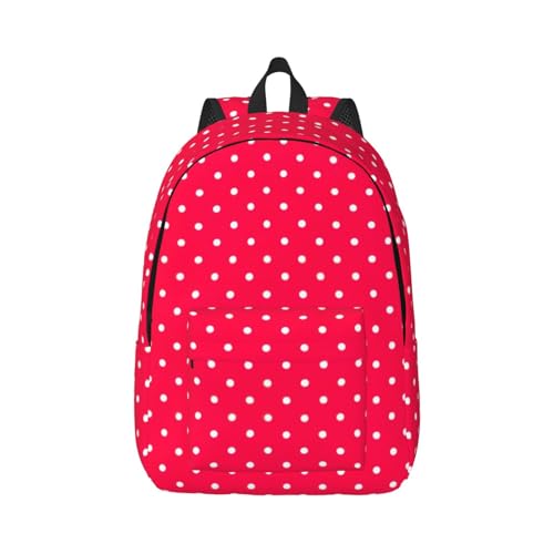 Sac à dos à pois légers et confortables pour le dos des enfants