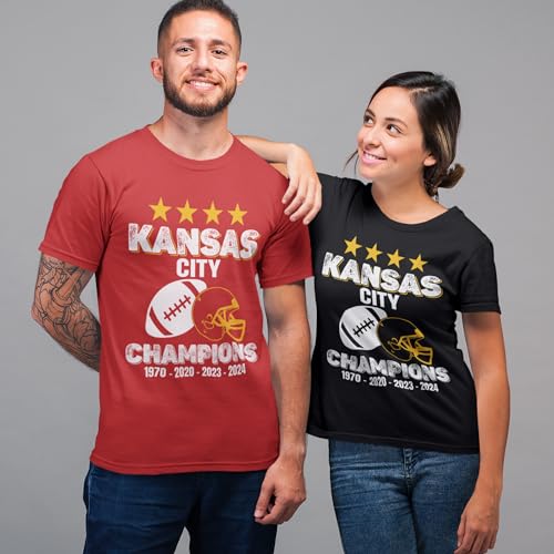 Kansas City Champions 2024 Mens T Shirt, Kansas Shirts for Men, Football Game Day Winners Top2