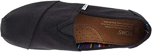 TOMS Men's Classic Canvas Slip-On, Black/Black - 12 D(M) US | Image 5