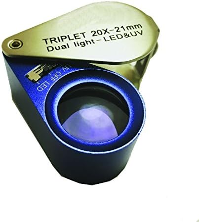 Optical LOUPE with Lighting 20X Lens