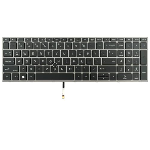 �ėp �m�[�g�p�\�R���L�[�{�[�h for HP ZBook Fury 15 G8 US United States Edition