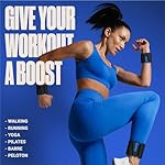 SPORTBIT Wrist and Ankle Weights for Women - Set of 2 (1lb Each) Wearable Ankle & Wrist Weights - Leg & Arm Bands, Silicone Weighted Bracelets for Workout, Walking, Running, Yoga, Pilates - Image 2