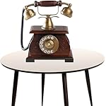 Vintage-Style-Rotary-dial-Telephones-Non-Functional-Decorative-Handcrafted-Wood-Design-Collectible-Antique-Finish-Telephone-Royal-Vintage-Home-Decor