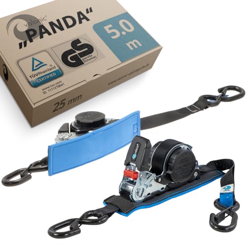 Valonic PANDA Retractable Ratchet Strap 5m