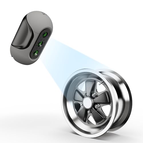 3DMakerpro Scanner 3D Mole, prÃ©cision de 0,05 mm, vitesse de numÃ©risation 10 fps, scanner 3D pour le visage et le corps, bureau et mode de balayage fixe/automatique portatif - Kit standard