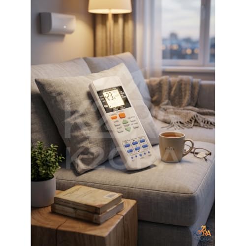 Image of K2 Remotes Compatible for Panasonic AC Remote (AC-29C) - LCD Display Replacement Remote | No Backlight | 5 Year Warranty | Works Only When Old Remote Matches