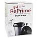 Reprime H8053pkrc1 Can Liners, 55Gal, 1.3Mil, Black, 40-Inch X 53-Inch, 50/Box