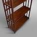 Casual Home Mission Style 5-Shelf Bookcase, Walnut