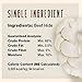 Cadet Premium Grade Beef Hide for Dogs, Long Lasting Rawhide Donut Bone, Single Ingredient Dog Chews, 8 Inch (1 Count)
