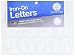 1.25-Inch Iron-On Letters in White