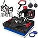 MAIKESUB Heat Press Machine 12 x 15 Inch 8 in 1 Heat Press Sublimation Machine 360°Rotation Away Shirt Printing Machine Heating Multifunction Heat Press Transfer Machine for DIY T-Shirts Cap Mugs