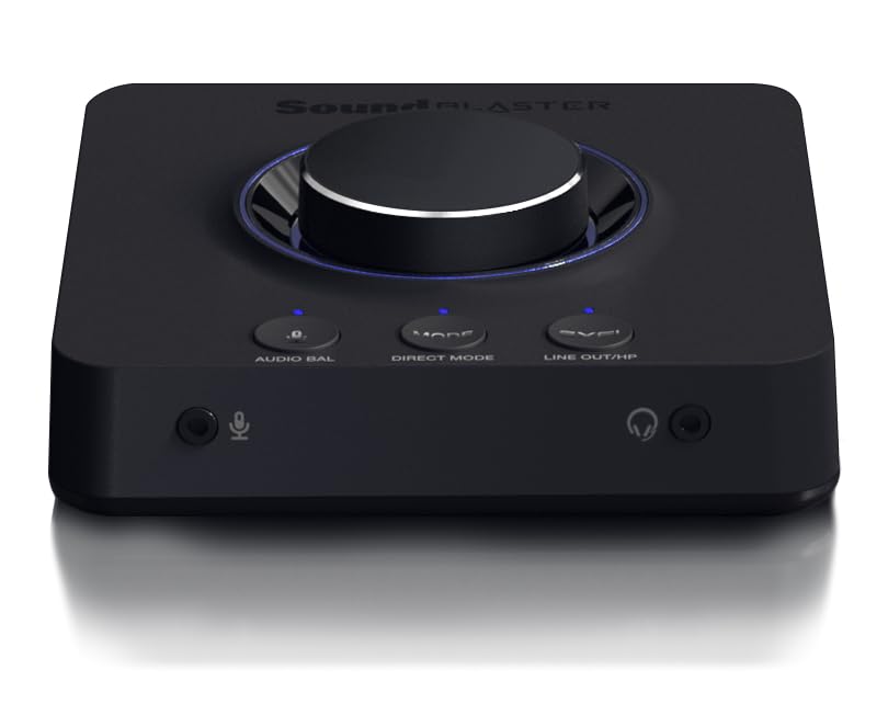 DAC AMP Gamer Creative Labs Sound Blaster X3 WW8 Preto : Amazon