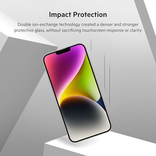 Écran iPhone 13 Pro Max rayé ? Solution avec la protection antimicrobienne UltraGlass Belkin - 3