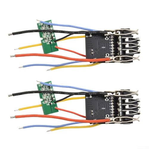 Besttoolifes 2 Pcs DCB200 Li-Ion Battery PCB Charging for PROTECTION Circuit Board For Dewalt 18V 20V Battery Replacement PCB Chip