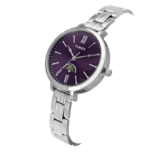 Image of TIMEX Analog Watch for Woman with Round Dial & Water Resistant Women's Wrist Watches