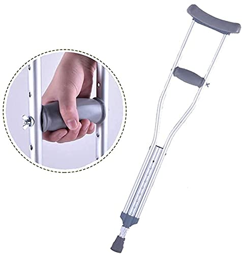 Kule dla dorosłych Pod pachami z 2 aluminiowymi kulami Kule pod pachami Osoba niepełnosprawna z kulami Laska Teleskopowa laska Doskonała do podróży i pracy Lucky Star