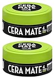 [PACK 2 UNIDADES] Cera cabello Mate Deliplus fijación 4 | ESPECIAL cabellos finos o con poco volumen | 2 Botes de 100 ml
