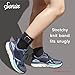 Sonix | Sport Watch Band for Apple Watch | Sweatband Style Watch Band for Sports, Workouts, Activities | Black
