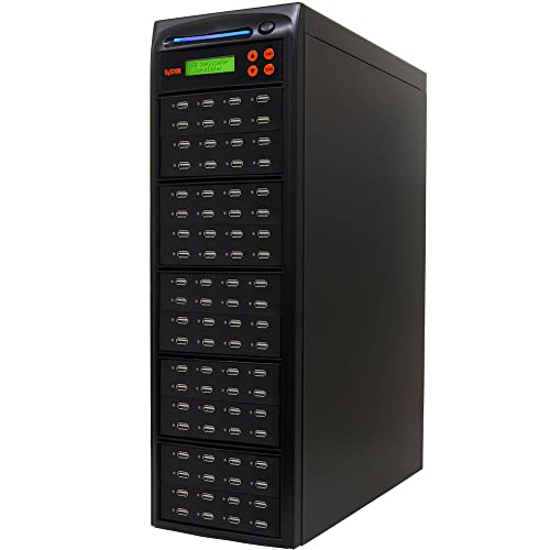Image of Systor 1 to 79 USB Duplicator & Sanitizer 2GB /Min - SYS-USBD-79 | Standalone USB duplicator and sanitizer for flash memory drives with copier and storage drive eraser, speeds up to 33MB /sec.