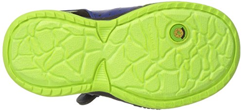 Jambukd Squamata Boy's Outdoor Fisherman Sandal (Toddler/Little Kid/Big Kid), Blue/Neon, 10 M Us Toddler #TOP3
