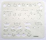 Organic Chemistry Stencil Drawing Template