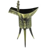 Tasse rétro ancienne – idéale comme cadeau ou accessoire lors de festivals de culture traditionnelle chinoise ou de communication interculturelle