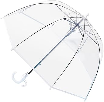 Chesoon Clear Dome Bubble Umbrella Auto Open with Easy Grip Curved Handle سطح شفاف للبنين الفتيات الذين تتراوح أعمارهم بين 3-8