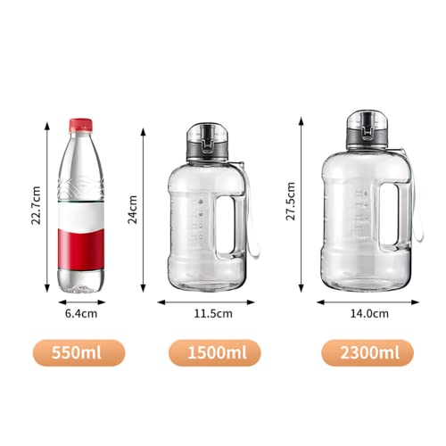 Motivational Time Marker Water Bottles - Image 2