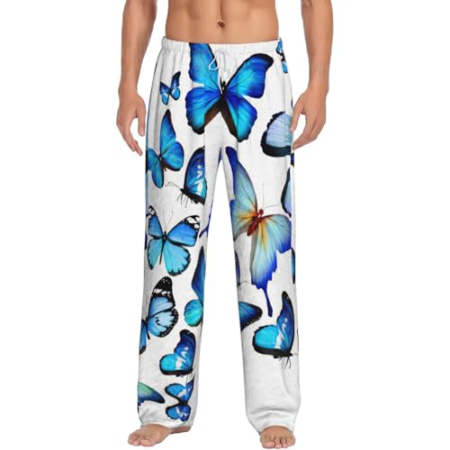 Pantalon de pyjama pour homme en polaire EdWal contre le froid avec poches douces