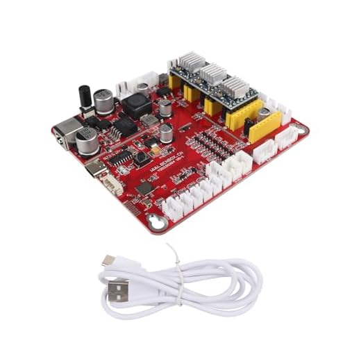 RATTMMOTOR CNC Controller Board 3 Axis GRBL USB Port CNC Router Engraving Machine Control Board for DIY Mini CNC Wood Router Machine CNC 1310, 1610 PRO, 3018 PTO, 3018 PRO-MAX