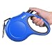 Fida Retractable Dog Leash, 16ft Heavy Duty Pet Walking Leash for X-Small/Small/Medium/Large Dog or Cat up to 110 lbs, Tangle Free. One-Hand Brake (Large, Blue)