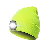 Adjustable: its size is adjustable according as your need.easy to use: light turns on with the button. It can light the distance up to 30 feet away Easy charging: Built-in 4 rechargeable LED head light charging makes this hat incredibly easy and conv...