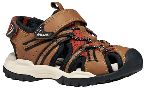 Sandales Geox J Borealis Boy B marron taille 24 pour enfant