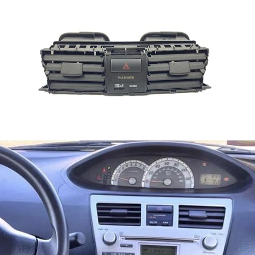 Aérateur climatisation central noir pour Toyota Yaris 2008-2013 - 3