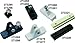 Seadog 273285-1 Hinge/Slide/Lock .85Blk7/8"W2-7/16"L3/16"P