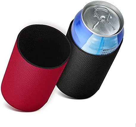 TAGVO Lot De 6 Housses Isothermes Canette - Néoprène Pour Garder Vos Boissons Fraîches Plus Longtemps