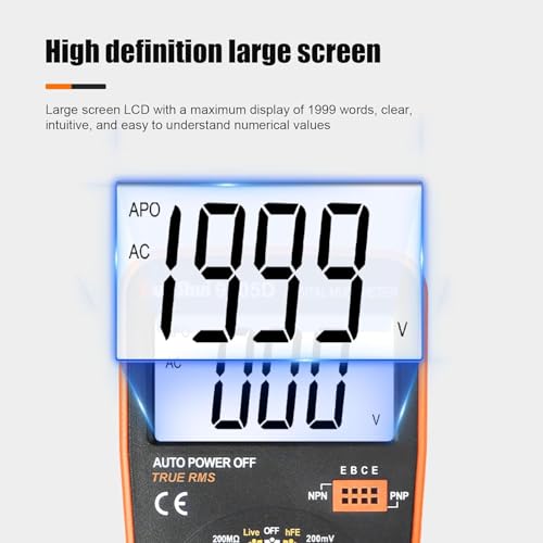 Image of Sigma Instruments Digital Multimeter inchSIGMA SG 23A TRMS inch With Frequency & Capacitance, Current 20A