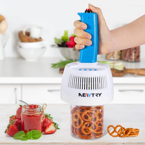 NEWTRY 20-100mm Elektromagnetische Induktionsdichtungsmaschine, tragbare Aluminiumfolie-Dichtungsmaschine für Kunststoff oder Glas Flaschen mit flachem und nichtmetallischen Deckel