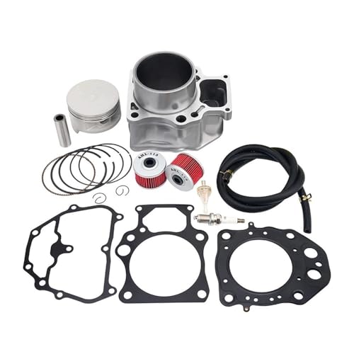 Evita fugas de aceite en motor TRX420 con este kit de cilindro, juntas y anillos