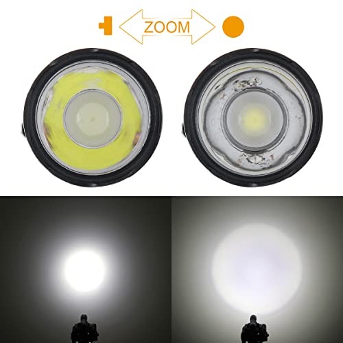 Securitying Ef05 Usb-C Rechargeable Magnetic Edc Flashlight, 887 Lumens 5 Modes Zoomable Ipx-6 Water-Resistant Mini Led Torch With Clip, Usb Cord, Lanyard, Power Indicator (Battery Not Included) #TOP2