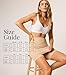 commando Classic Half Slip | High-Waist Seamless Slip for Smooth Finish Under Dresses & Skirts | Weighted Hem Stays Put | Beige, S/M