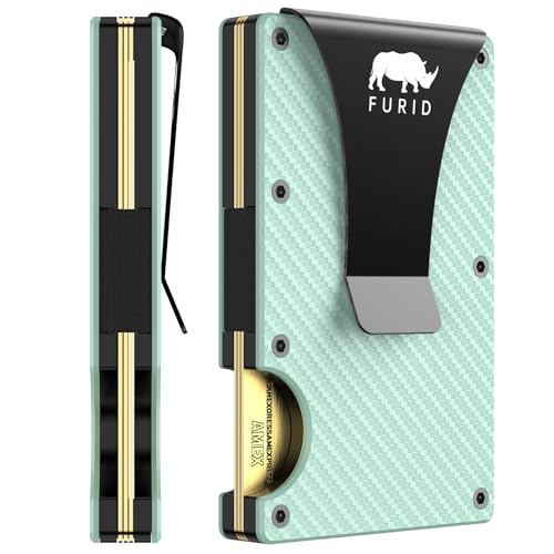 Wallet for Men Slim Card Holder: Mens Wallet with Money Clip - Minimalist Wallet - Rfid Wallet, Front Pocket, PC