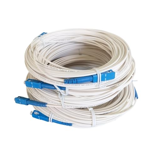 Câble de dérivation fibre optique G657B3 blanc anti-pliure pour résoudre les pertes de débit FTTH