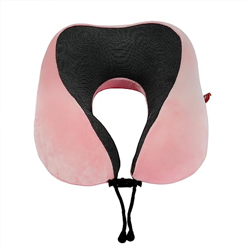 Makimoo Memory Foam Travel Pillow, Neck Pillow with 360-Degree Head Support, Comfortable and Lightweight, Ideal for Sleeping on Airplane, Car, Train, Bus and Home Use, Comes with Storage Bag - Image 4