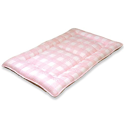 眠り姫 軽量 敷き布団 洗える コンパクト ベビー キュート ピンク 防ダニ 日本製 お昼寝敷