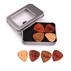 Médiators de Guitare 1 boîte médiators de Guitare en Bois avec boîte en Fer Ensemble de médiators de Guitare faciles à… - Les Beatles, Paul McCartney, John Lennon, RIngo Starr, George Harrison Médiators de Guitare 1 boîte médiators de Guitare en Bois avec boîte en Fer Ensemble de médiators de Guitare faciles à… – Image 2