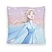Disney Home Frozen – Cojín decorativo con relleno y cremallera – 40 x 40 cm – Cojín con relleno – Cojín decorativo para sofá, salón y dormitorio – Suave cojín