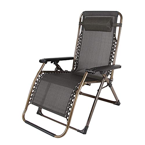 Chaise zero gravity pliante 67cm de largeur pour plage et jardin