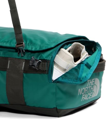 Image of THE NORTH FACE Base Camp Voyager Duffel, Pac Teal /Dk Chestnut, 32 Liters